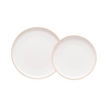 Imagem de Jogo Copa E Cia 8 Peças Harmonie Em Cerâmica Off-white