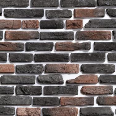 Imagem de Papel De Parede Tijolo Demolição Rejunte Branco Autocolante