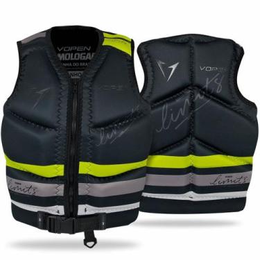 Imagem de Colete Salva vidas Neoprene Homologado Maximus Limits, Verde, EG