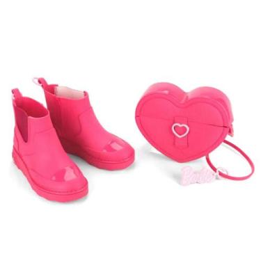 Imagem de Bota Infantil Personalidade Barbie Heart Bag REF: 23074 - Grendene, 31
