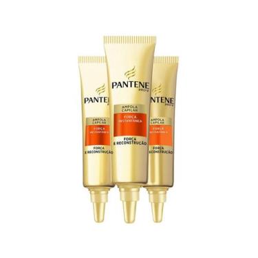Imagem de Ampola Capilar Pantene Bambu 3 unidades, 15 ml