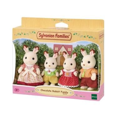 Imagem de Família dos Coelhos Chocolate - Sylvanian Families