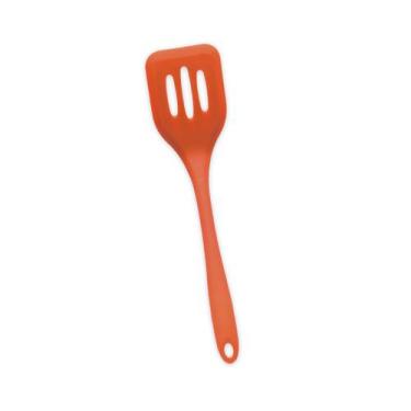 Imagem de Espátula vazada de silicone duplo - oikos, U, LARANJA