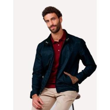 Imagem de Jaqueta Dudalina Masculina Dupla Face Texturas Azul Marinho-Masculino