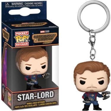 Imagem de Chaveiro Colecionável Pop! Chaveiro Star-Lord Personagem dos Guardiões da Galáxia Ideal...