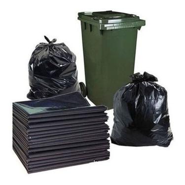 Imagem de Saco de Lixo 200 Litros Super Reforçado para Uso Doméstico e Comercial com Alta Resistê...