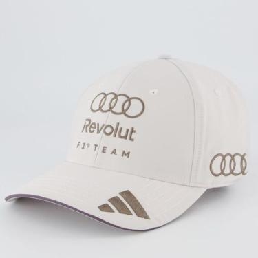 Imagem de Boné Adidas Audi F1 Team BB Cinza Claro, Único