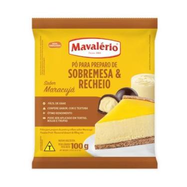 Imagem de Pó Preparo Sobremesa e Recheio 100g Maracujá Mavalério