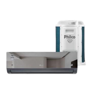 Imagem de Ar Condicionado Split Inverter Philco Espelhado 12000 BTUs Quente e Fr