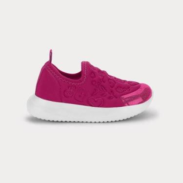 Imagem de Tênis Infantil Bibi Flash Rosa com Glitter, 26