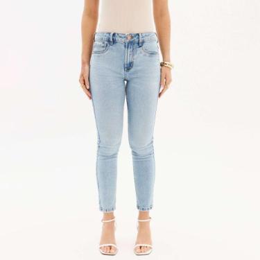 Imagem de Calça Jeans Lança Perfume Diana Ankle Hig In25 Azul Feminino, 38
