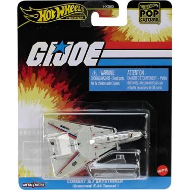 Imagem de Hot wheels premium gi joe jet skystriker f-14 tomcat - HASBRO