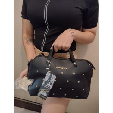 Imagem de Bolsa Baú estrela Rebecca Bonbon - Kasjj, Preto