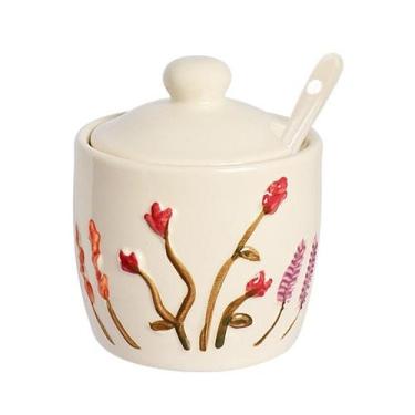 Imagem de Açucareiro Florescer em Ceramica Linha Servir 260ml - Hauskraft