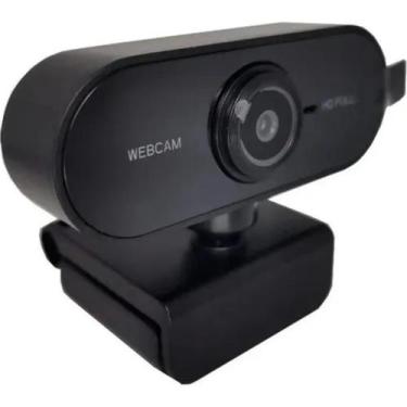 Imagem de Webcam 1080p Full HD Com Microfone USB Para Notebook PC Video Chamada