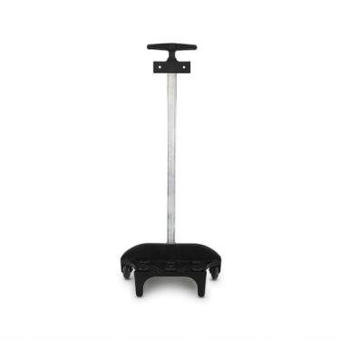 Imagem de Suporte carrinho avulso mochila mala 1 T haste aluminio 45cm - Preto -
