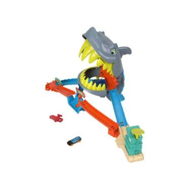 Imagem de Kit Pista Hot Wheels City Tubarão Mattel
