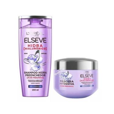 Imagem de Kit L'Oréal Elseve Hidra Hialurônico: Shampoo + Máscara - Hidratação P