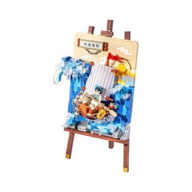 Imagem de Quebra-Cabeça De Trem De Natal Para Crianças, Modelo De Montagem, Bloc