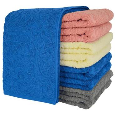 Imagem de Toalha de Banho Refinatta 70X150 - 8 unidades 485g - 462g/m2 Fio Pente