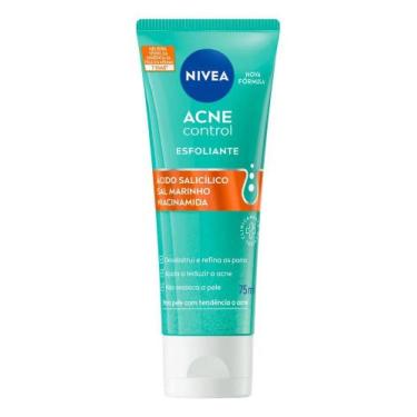 Imagem de NIVEA Esfoliante Facial Acne Control 75ml, Esfoliação Suave, - Congrat
