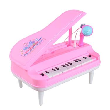 Imagem de Brinquedo infantil para teclado e piano brinquedo eletrônico multifuncional para crianças