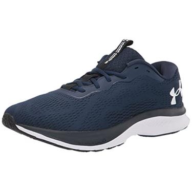 Imagem de Under Armour Tênis de corrida masculino Charged Bandit 7, Azul acadêmico (403)/Branco, 10