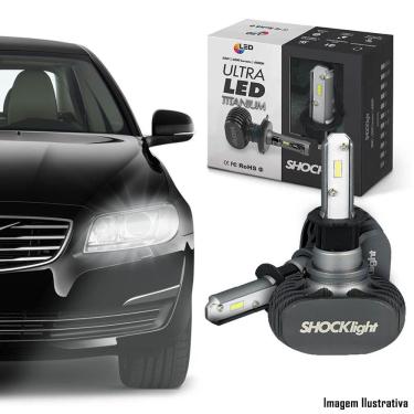 Imagem de Kit Ultra Led H3 6000k 50W Shock Light