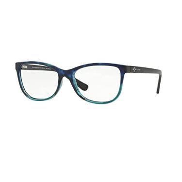 Imagem de Óculos de Grau Platini P93143B F581 Azul Tartaruga Degradê Lente Tam 54