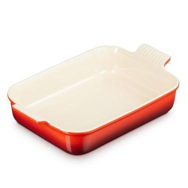 Imagem de Travessa Retangular Heritage 26cm Le Creuset - Vermelha