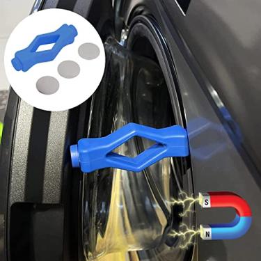 Imagem de Suporte da porta da lavadora de carga frontal, mantenha a porta da lavadora aberta, mantenha a porta da lavadora de carga frontal aberta e seca para evitar amortecimento, suporte flexível(BLUE)