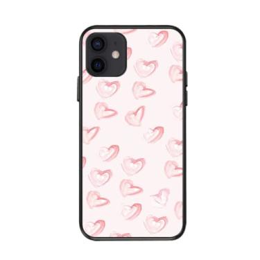 Imagem de CUTTIZ Capa de telefone compatível com iPhone 14 Pro Max Girl padrão de amor pelo vento coreano para iPhone 11 12 13 Pro Max Mini 6 7 8 14 Plus XS XR bonito simples capa de telefone macia (AX-6, iPhone 7plus/8plus)