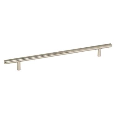 Imagem de (10-1/16" Center-to-Center, Contemporary, Polished Nickel) - Amerock 2000808 Bar Pulls 10-1/16 in (256 mm) Centre-to-Centre Polished Nickel Cabinet Pull