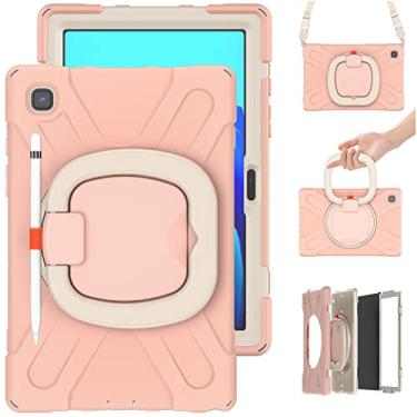 Imagem de ORIbox Commute Capa para Samsung Galaxy Tab A7 [10,4 polegadas], proteção resistente e resistente, amortecedor 3 em 1 à prova de choque com anel de 360° suporte