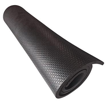 Imagem de Tapete Colchonete (Yoga, Pilates, Fitness, Ginástica) 1m x 50cm x 10mm (Preto)
