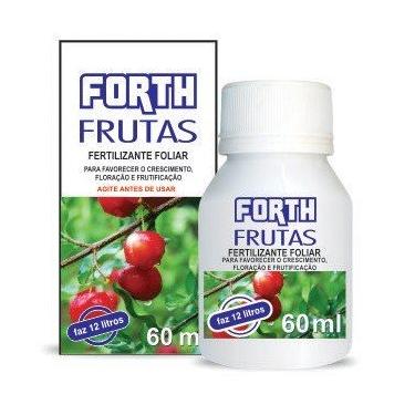 Imagem de Fertilizante Foliar Líquido Concentrado para Frutas 07-03-09 Forth 60 ml