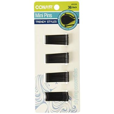 Imagem de Conair Mini pinos Styling Essentials, preto 36 ea