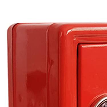 Imagem de MOUMOUTEN Kids Safe Box, Kids Piggy Bank, Mini Key Money Box Password Lock, Lockable Security Cash Coins Saving Cofre Com Chave De Slot De Moeda(Vermelho)
