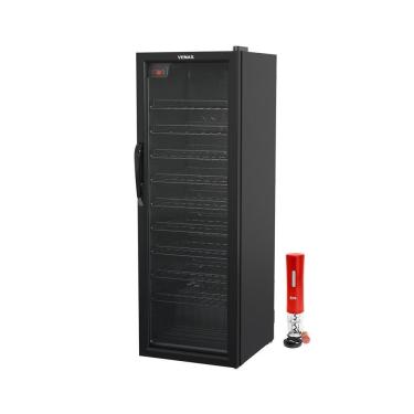 Imagem de Adega 50 Garrafas Climatizada 200L NGV 200 220V Venax com Abridor Elétrico Vermelho EOS