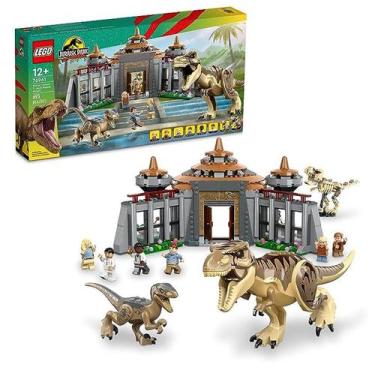 Imagem de Lego Jurassic World Ataque De T.Rex E Raptor - 76961