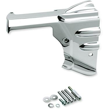Imagem de Kuryakyn Capa de linha de óleo 8201 e cobertura de transmissão para motocicletas Harley-Davidson Touring 2002-06, cromadas