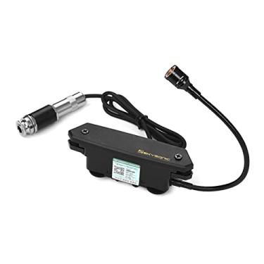 Imagem de SIMBAE Captador De Guitarra Ativo T-902 Guitarra acústica Captador ativo de sonorização magnético + microfone Sistemas de captação dupla com controles de volume para guitarras folk clássicas (bateria