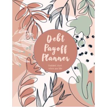 Imagem de Planejador de pagamento de dívidas: Planejador de pagamento de dívidas Boho Chic | Planeje estar livre de dívidas (sem data - comece a qualquer hora) - Dê o seu próximo passo para sair da dívida