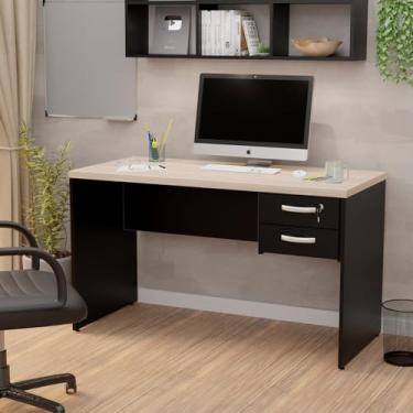 Imagem de Mesa De Escritório 1.20x60 Com Gaveteiro Tampo 30mm Netmobil (Dubai)