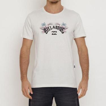 Imagem de Camiseta Billabong Arch Fill Ii Masculina Off White