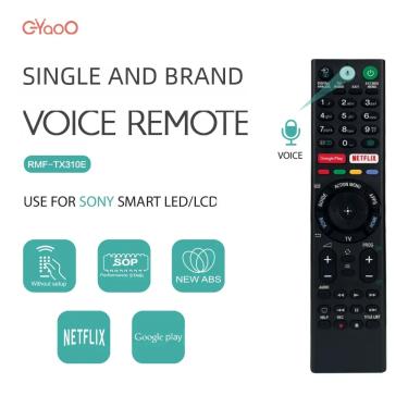 Imagem de Controle remoto de voz para Sony Smart LED TV  substituição para Sony  4K  Ultra HD  KDL-50W850C