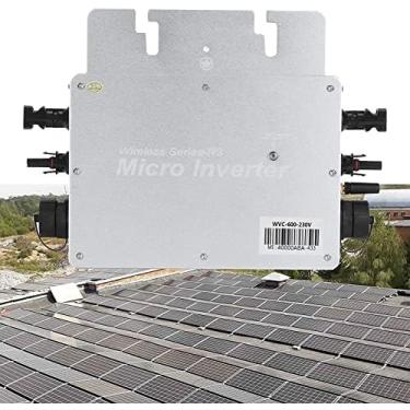 Imagem de Microinversor Solar WVC-600, Com Múltiplas Pilhas Paralelas Conversor Solar Monitoramento De Aplicativo De Telefone Em Telhado Externo Para Sistema De Geração De Energia Solar,Constructive23