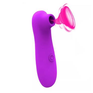 Imagem de Vibrador Sugador De Clitóris 10 Modos De Sucção Estimulador Clitoriano