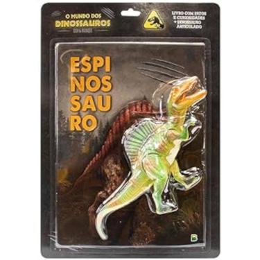 Imagem de O mundo dos dinossauros - Leia &amp; brinque - Espinossauro