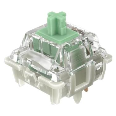 Imagem de kutethy Interruptores de teclado canguru Gateron Baby 2.0, LED RGB tátil pesado de 5 pinos 22 mm de mola de dois estágios pré-lubrificados para teclado mecânico MX (90 peças)